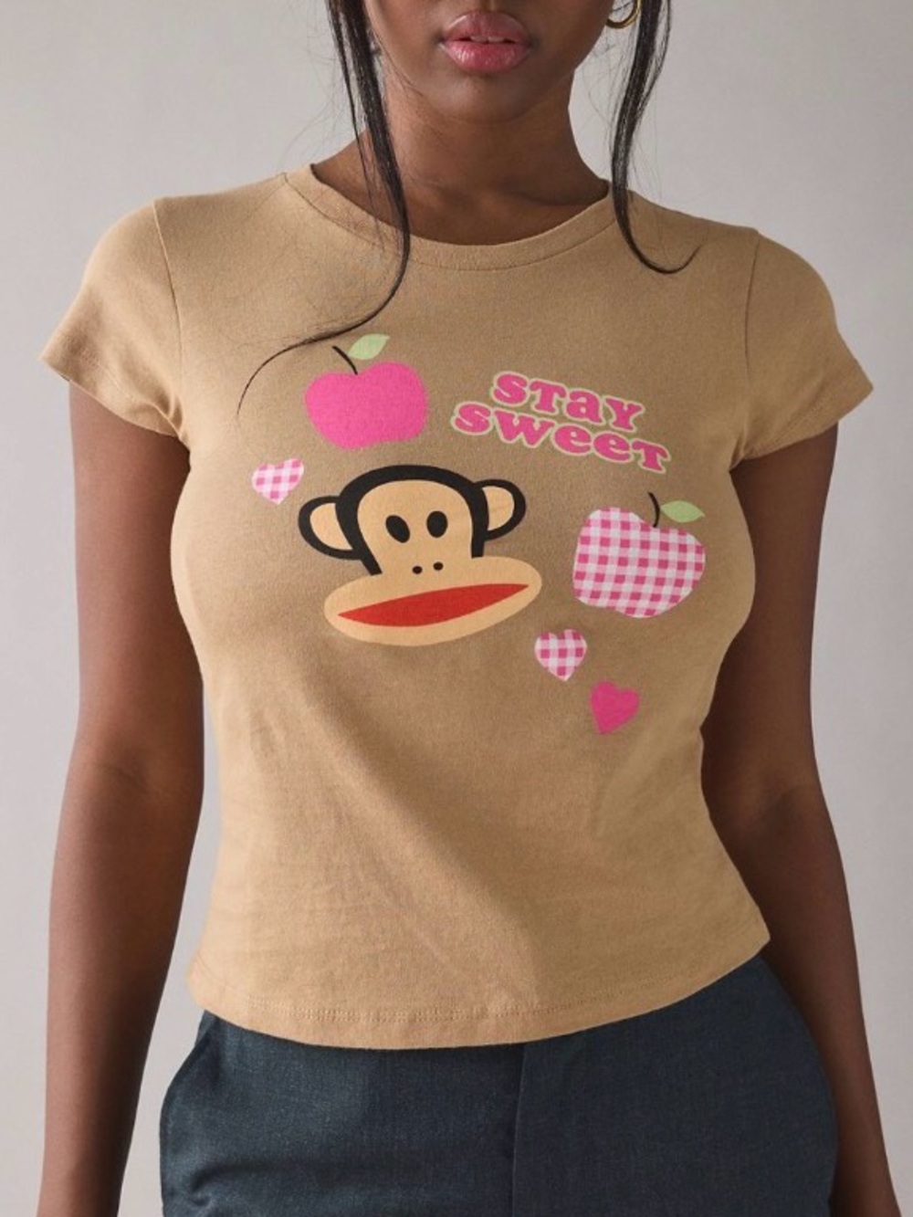 New! Paul Frank / Stay Sweet graphic baby tee / New in Plastic
